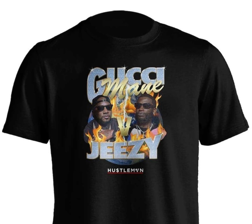 Gucci Mane Verzus Young Jeezy - Black Tee